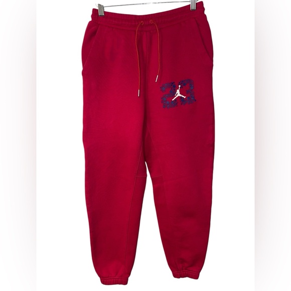Air Jordan Sport DNA Berry Fleece Pants Men Size X Small